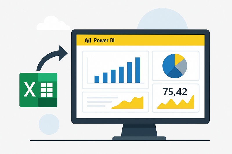 Power BI dashboard maken vanuit Excel